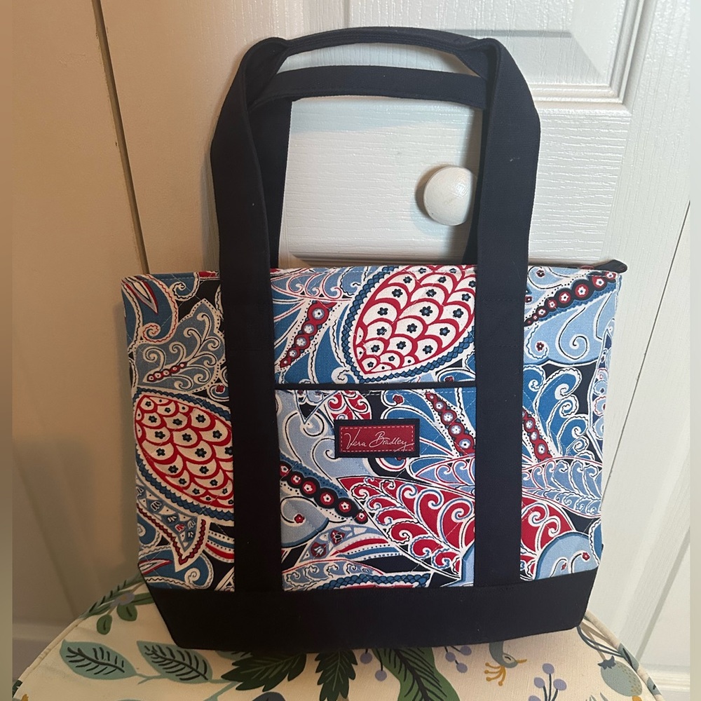 Vera Bradley Coastal Seaside Satchel Bag